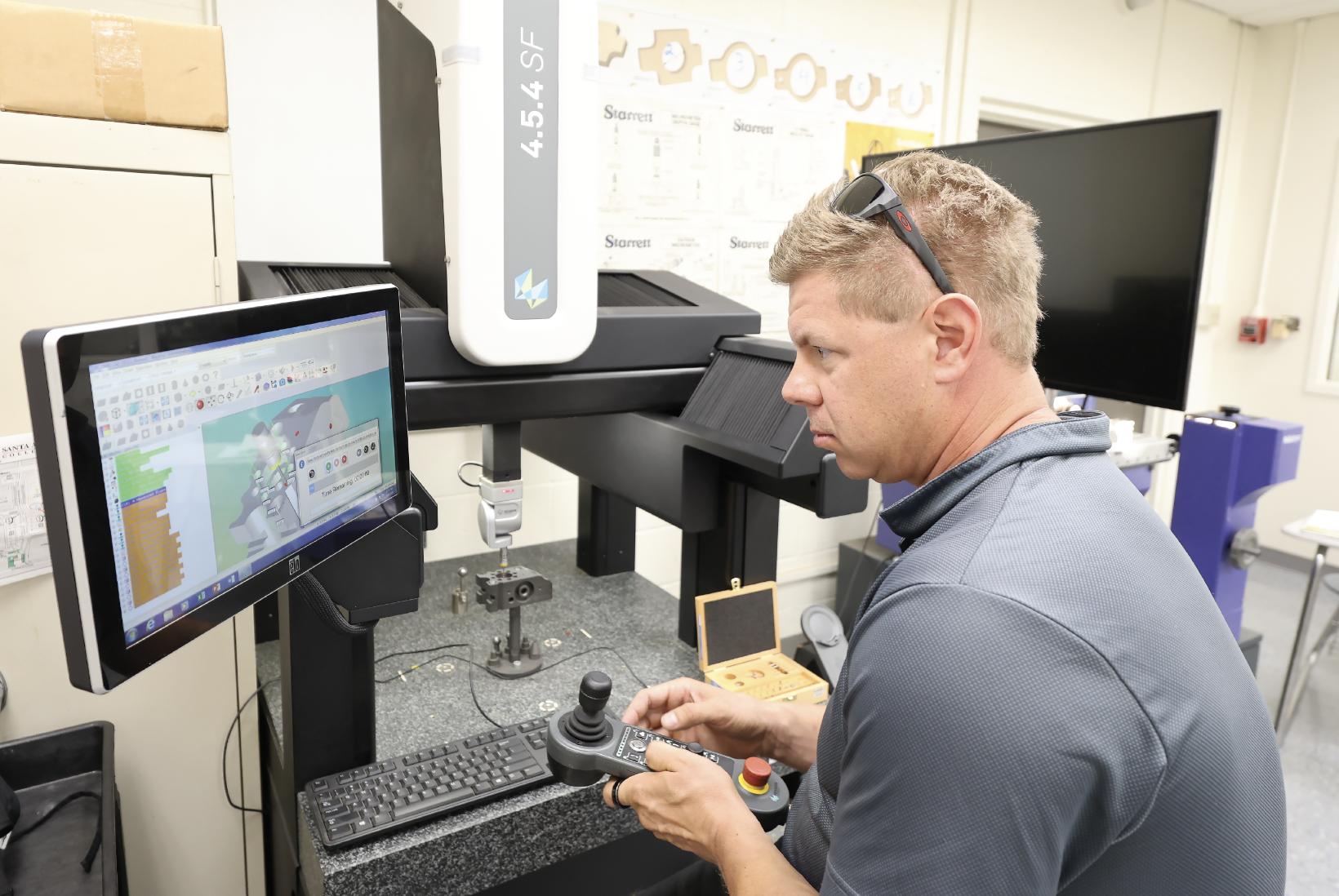 Quality Control and Inspection Certificate: 9 courses, 26 units. The lab features 24 Romer arms and a Hexagon 4.5.4 SF CMM,providing hands-on metrology training.